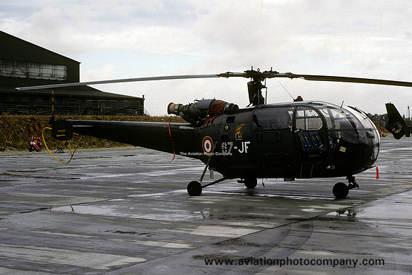 French Air Force EH1/67 Sud Alouette III 2327/67-JF (1982)