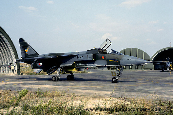 French Air Force EC4/7 Sepecat Jaguar A A143/7-NM (1982)