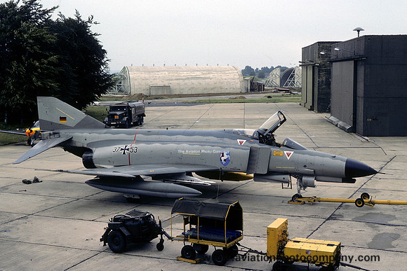 German Air Force JBG36 McDonnell F-4F Phantom 37+53 (1982)