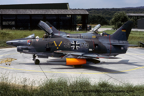 German Air Force LeKG41 FIAT G-91R 31+73 (1981)