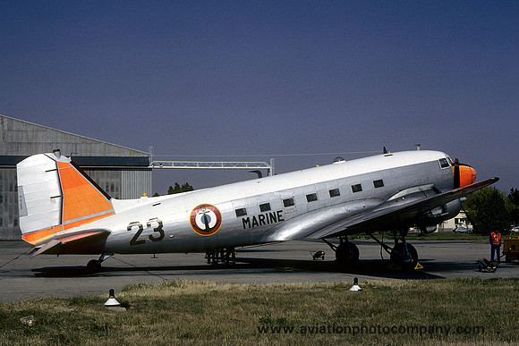 French Navy 56S Douglas C-47D 23 (1982)