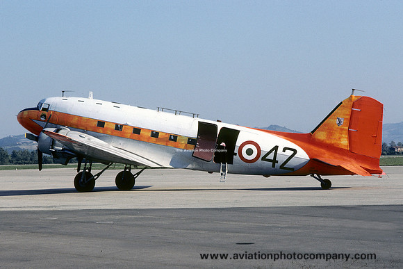 Italian Air Force 14 Stormo Douglas C-47 MM61895/14-42 (1981)