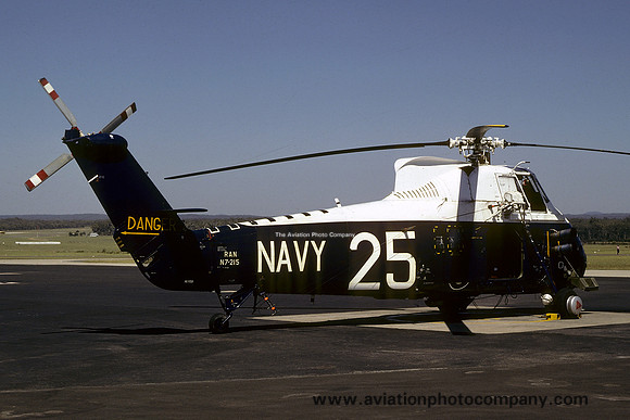 Royal Australian Navy 723 Squadron Westland Wessex Mk31 N7-215 (1982)