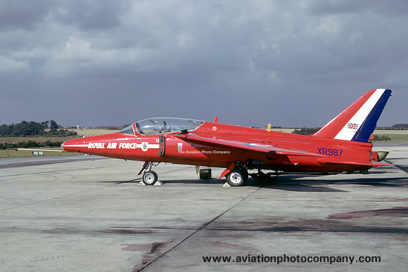RAF Red Arrows Folland Gnat T.1 XR987 (1979)