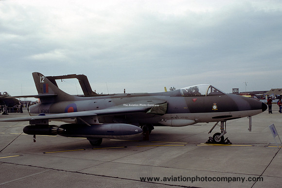 RAF 1 TWU Hawker Hunter F.6A XE608/12 (1979)