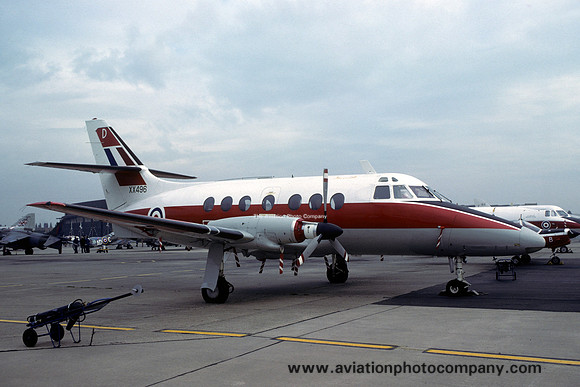 RAF 6 FTS Handley Page Jetstream T.1 XX496/D (1979)