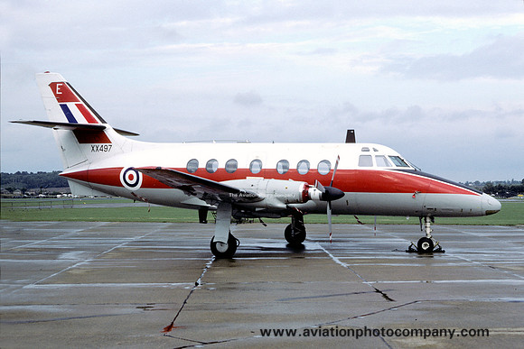 RAF 6 FTS Handley Page Jetstream T.1 XX497/E (1984)