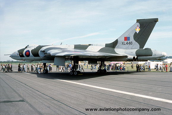 RAF 617 Squadron Avro Vulcan B.2 XL446 (1979)