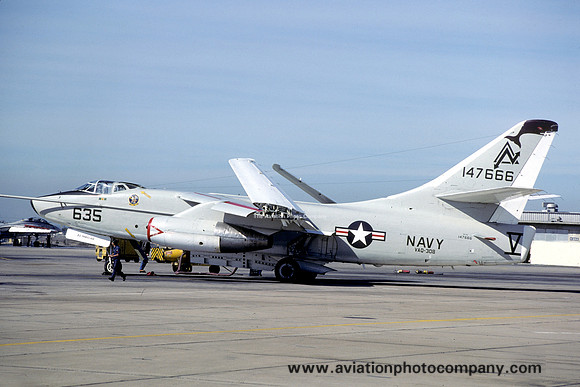 US Navy VAQ-308 Douglas RA-3B Skywarrior 147666/ND-635 (1978)