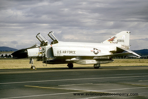 USAF Oregon ANG 123 FIS McDonnell F-4C Phantom 64-0893 (1982)