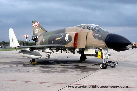USAF North Dakota ANG 178 FIS McDonnell F-4D Phantom 64-0937 (1978)