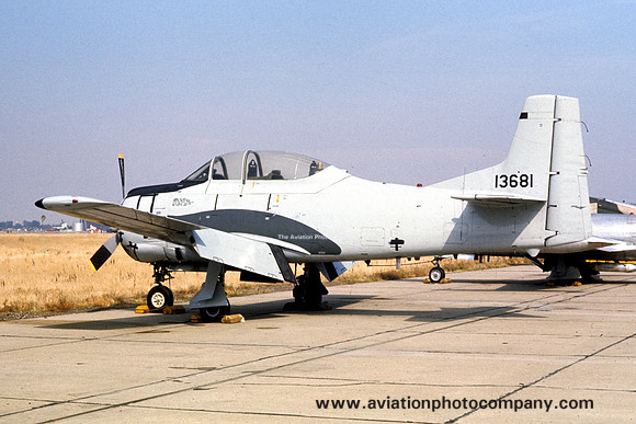 North American T-28A Trojan 51-3681 (1975)
