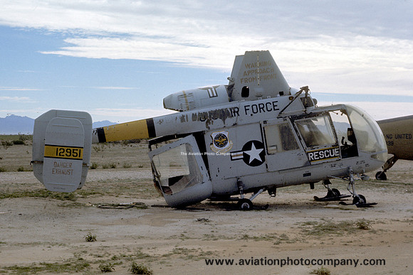 USAF Kaman HH-43A Huskie 61-2961 dumped at Mesa (1976)