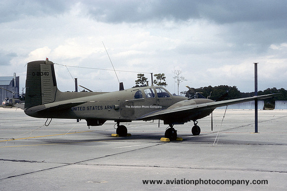 US Army Beech RU-8D Seminole 58-1340 (1977)