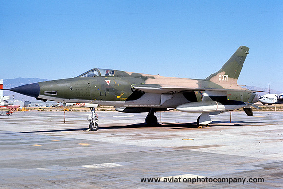 USAF Republic F-105D Thunderchief 61-0071 at MASDC Davis Monthan (1975)