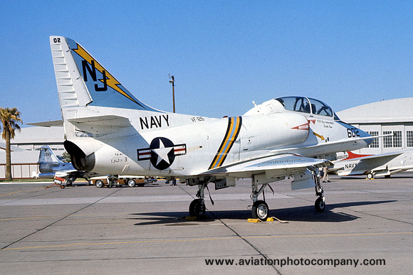US Navy VF-126 Douglas TA-4J Skyhawk 158473/NJ-602 (1975)