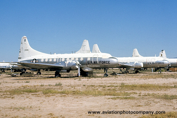 USAF 323 FTW Convair T-29C 52-1166 at MASDC Davis Monthan (1975)