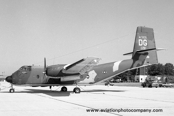 USAF AFRes 700 TAS DHC-4 C-7B Caribou 62-4191/DG (1973)