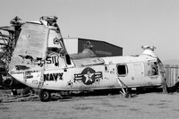 Ex US Navy Piasecki HUP-2 Retriever 128511 at Mesa (1976)
