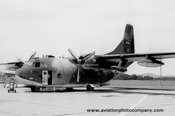 USAF AFRes 302 TAW Fairchild C-123K Provider 54-0583 (1975)