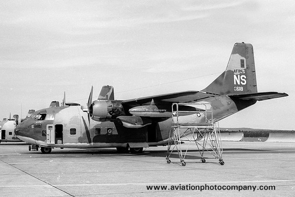 USAF AFRes 355 TAS Fairchild C-123K Provider 54-0618/NS (1975)