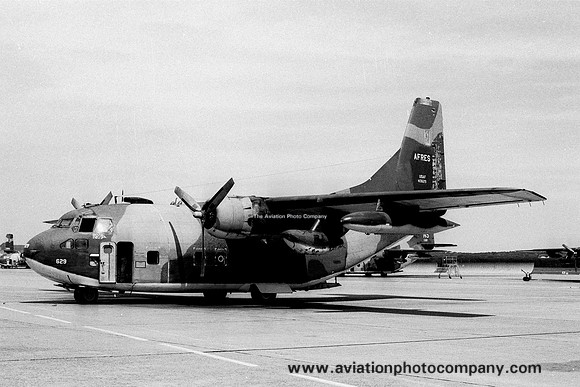 USAF AFRes 302 TAW Fairchild C-123K Provider 54-0629 (1975)