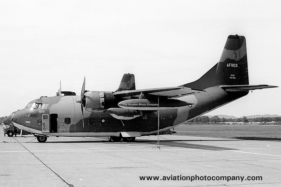 USAF AFRes 302 TAW Fairchild C-123K Provider 54-0706 (1975)