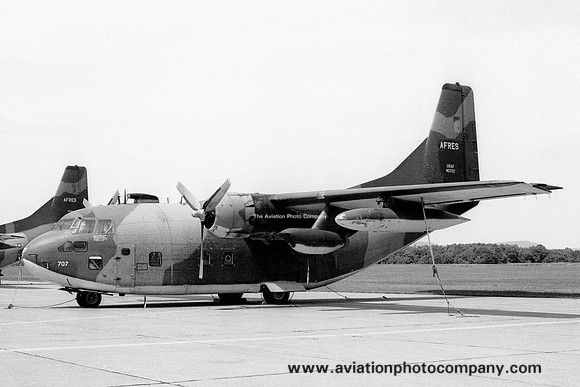 USAF AFRes 302 TAW Fairchild C-123K Provider 54-0707 (1975)