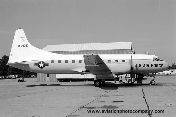 USAF Connecticut ANG Convair C-131D Samaritan 55-4757 (1975)