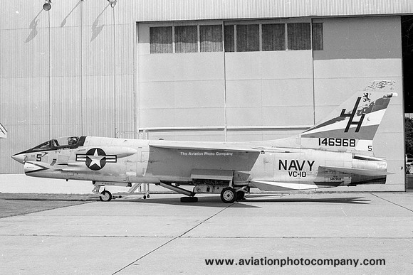 US Navy VC-10 Chance F-8H Crusader 146968/JH-5 (1975)