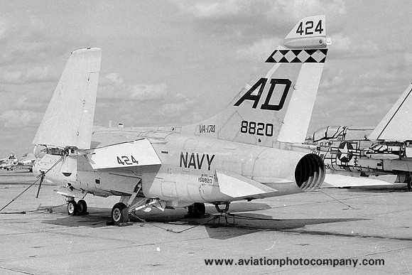 US Navy VA-174 LTV A-7E Corsair 158820/AD-424 (1974)