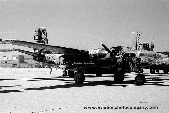 Ex USAF Douglas RB-26C Invader 44-35860 stored at Tuscon