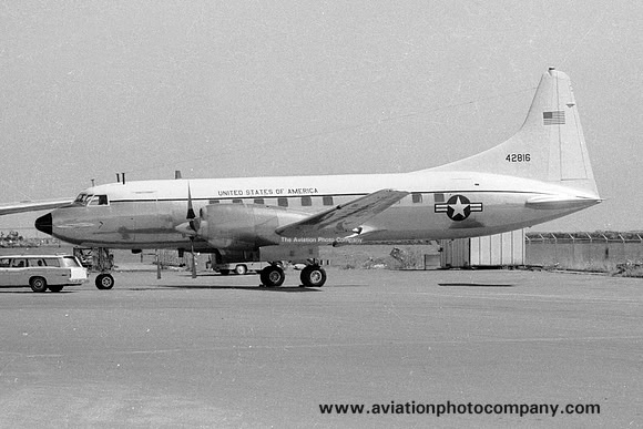USAF 89 MAW Convair VC-131H Samaritan 54-2816 (1968)