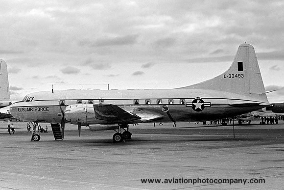 USAF SAC HQ Convair VT-29C 53-3493 (1968)