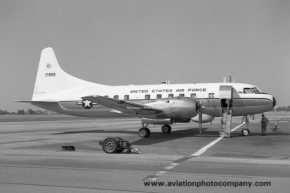 USAF HQ 3rd Air Force Convair T-29A 51-7899