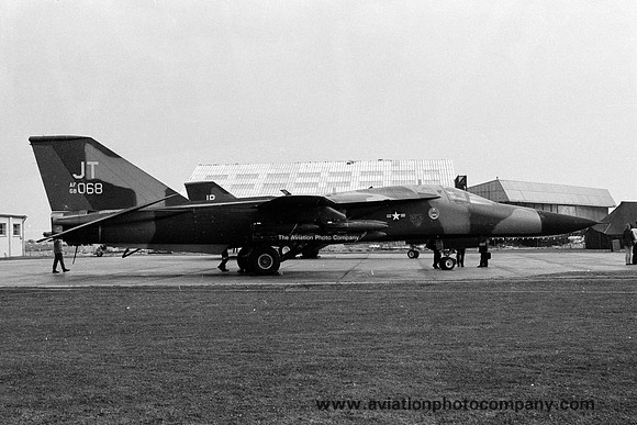 USAF 20 TFW 77 TFS General Dynamics F-111E Aardvark 68-0068/JT (1972)