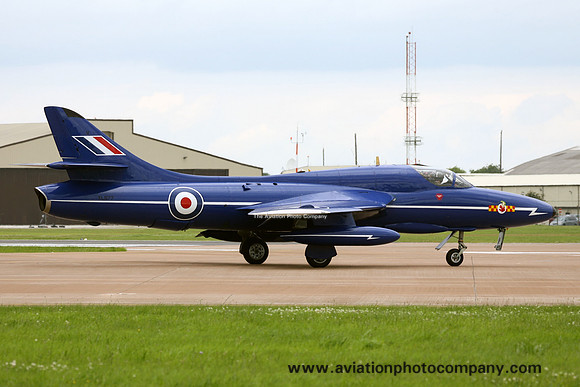 Hawker Hunter T.7 G-BXKF/XL577 at RIAT Fairford (2007)