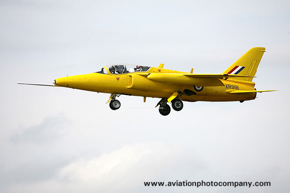 Yellowjacks Group Folland Gnat T.1 G-MOUR/XR991 (2007)
