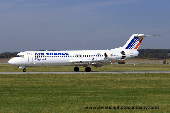 Regional Compagnie Aerienne/Air France Regional Fokker F-100 F-GNLK (2007)