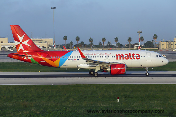 Air Malta Airbus A320-251N 9H-NEO at Malta Luqa IAP (2019)