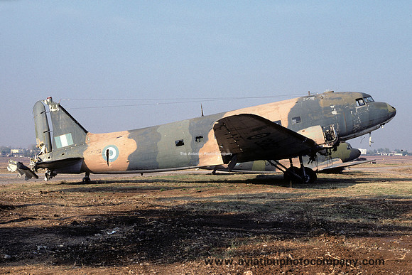 Greek Air Force Douglas C-47-DL 92620 stored at Thessaloniki (1995)