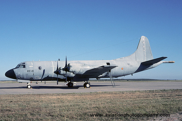 Spanish Air Force Ala 22 Lockheed P-3A Orion P3.-01/22-21 (1995)