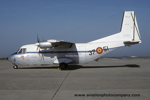 Spanish Air Force Ala 37 CASA C.212-100 Aviocar T.12C-59/37-51 (1994)