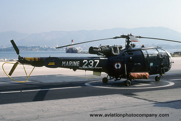 French Navy 23S Sud Alouette III 237 (1995)