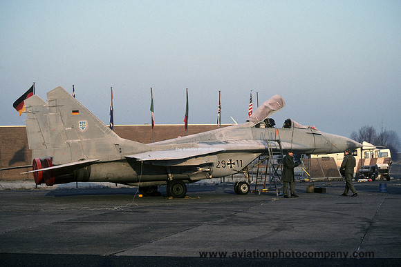 German Air Force JG73 Mikoyan MiG-29 29+11 (1996)