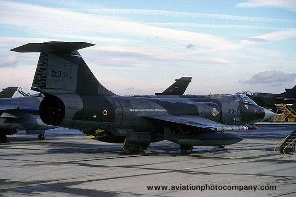 Italian Air Force 53 Stormo Lockheed F-104S Starfighter MM6800/53-03 (1995)