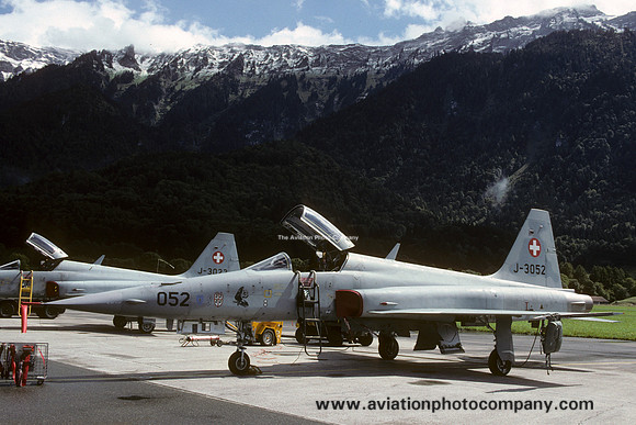 Swiss Air Force 13 FlSt Northrop F-5E Tiger J-3052 (1995)
