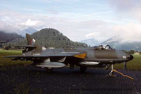 Swiss Air Force Hawker Hunter F.58 J-4050 (1995)