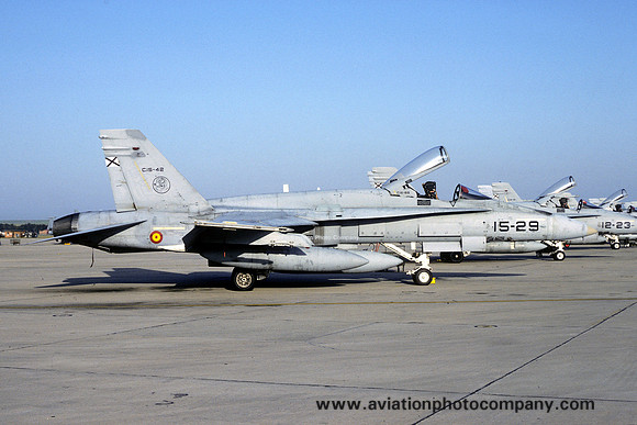 Spanish Air Force Ala 15 McDonnell Douglas F/A-18A Hornet C.15-42/15-29 (1993)