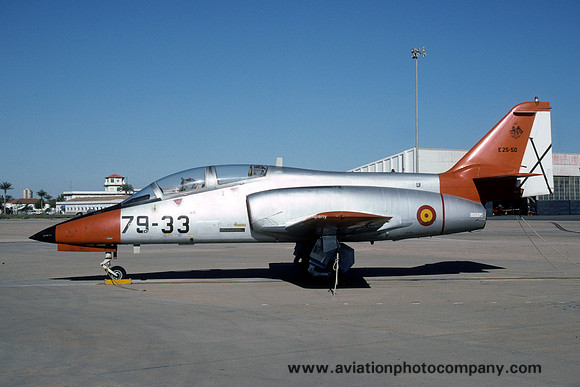 Spanish Air Force Ala 79 CASA C-101 Aviojet E.25-50/79-33 (1995)